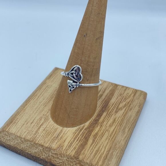 Celtic Key Sterling Silver Ring - Picture 6 of 7